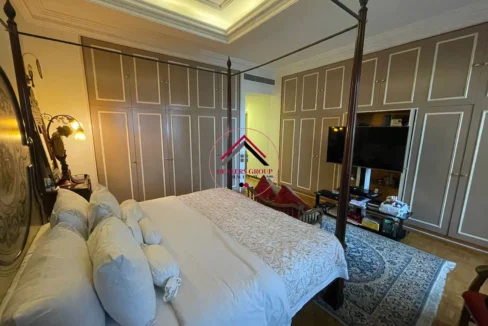 High Floor apartment for sale in Ras Beitut with part Sea View