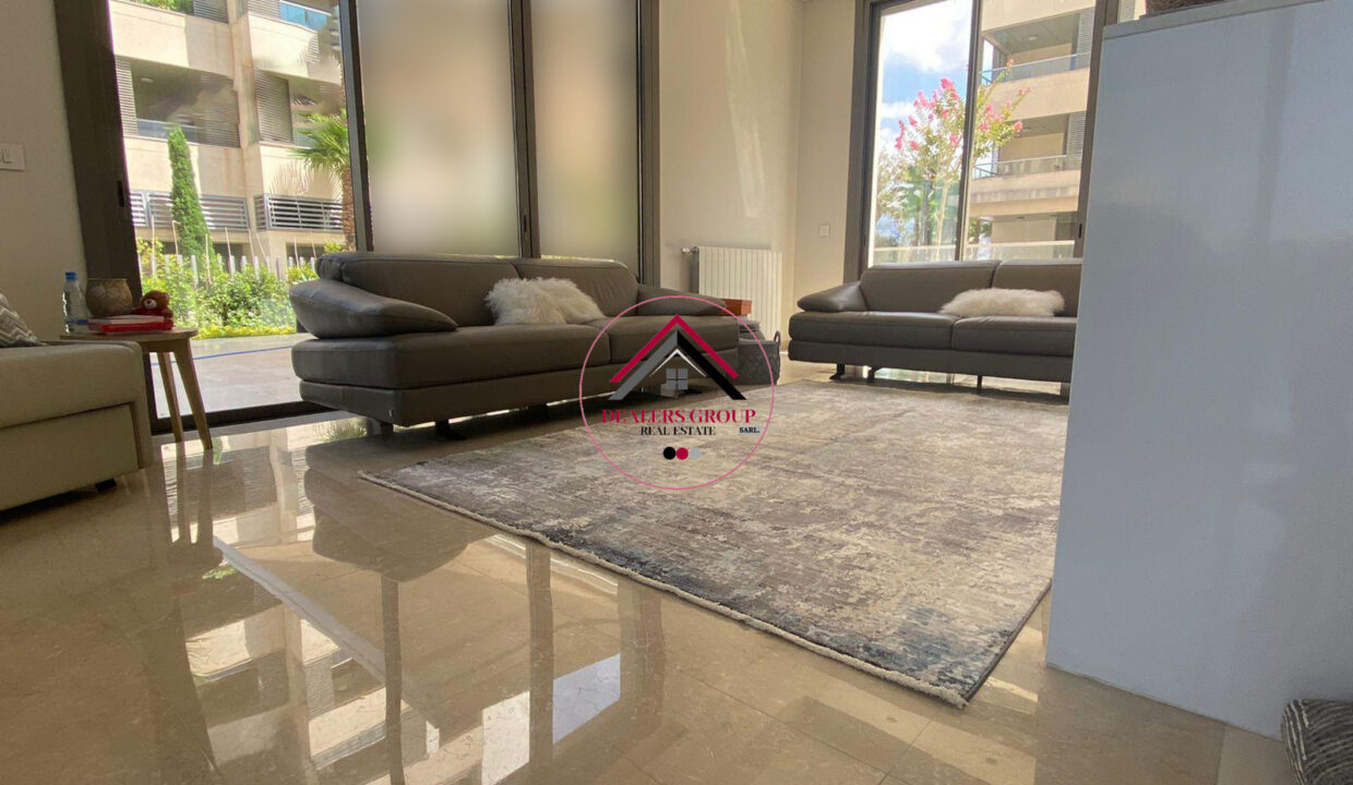 Private Garden ! Modern Apartment for sale in Waterfront City - Dbayeh