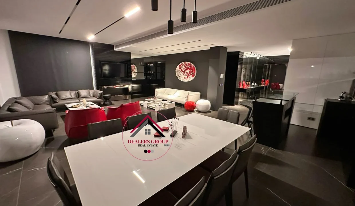 Waterfront City Dbayeh ! Direct Marina View Modern Apartment for sale