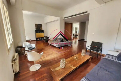 Old Traditional Apartment for sale in Clemenceau in a Prime Location