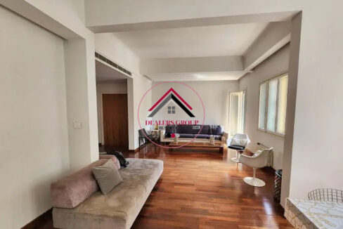 Old Traditional Apartment for sale in Clemenceau in a Prime Location