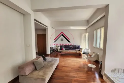 Old Traditional Apartment for sale in Clemenceau in a Prime Location