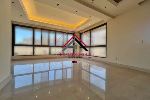 High Floor Elegant apartment for sale in Sanayeh -Prime Location