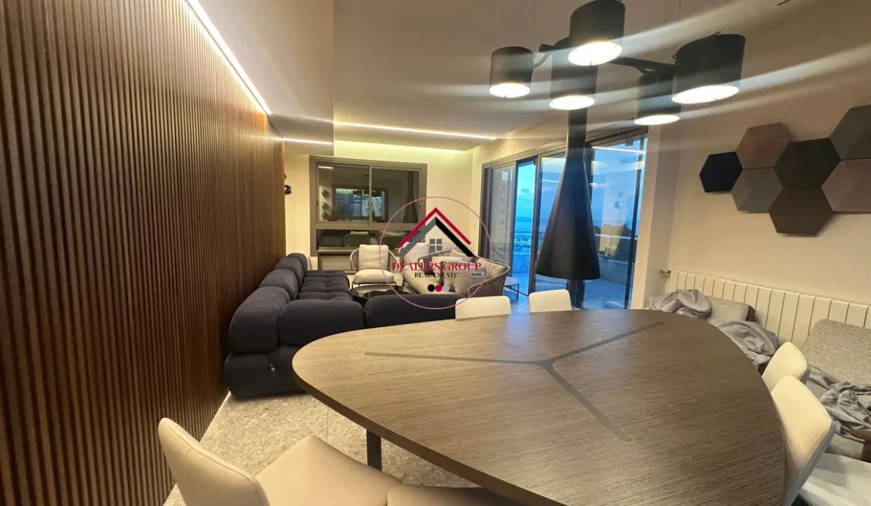 Waterfront City - Dbayeh ! Modern Apartment for sale + Private Terrace