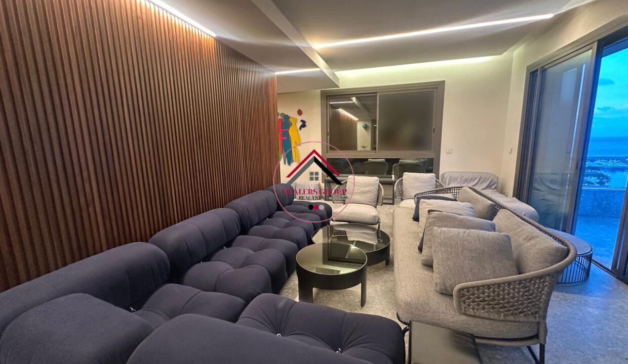 Waterfront City - Dbayeh ! Modern Apartment for sale + Private Terrace