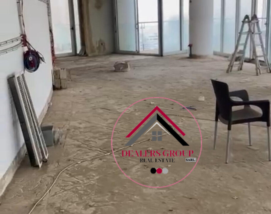 High Floor Core and Shell Apartment for sale in Verdun -Beirut