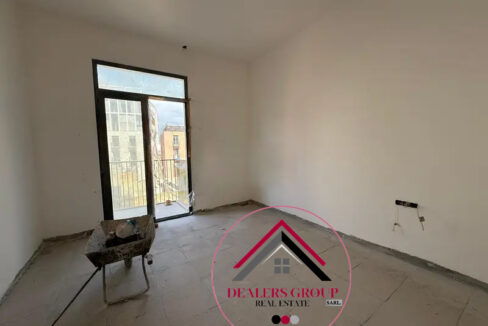 Prime Location Core and Shell apartment for sale in Saifi -Beirut