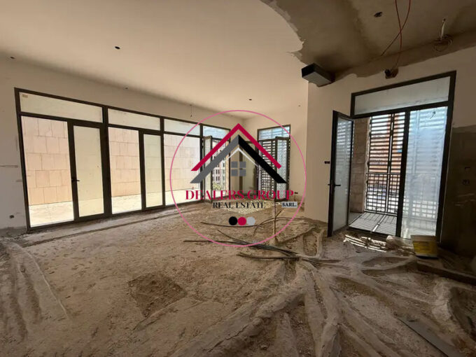Prime Location Core and Shell apartment for sale in Saifi -Beirut