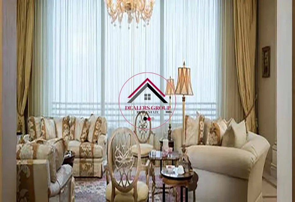 Sea View Penthouse Duplex for sale in Ramlet el Bayda + Private Gym