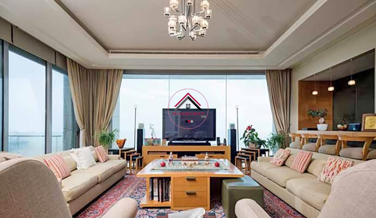 Sea View Penthouse Duplex for sale in Ramlet el Bayda + Private Gym