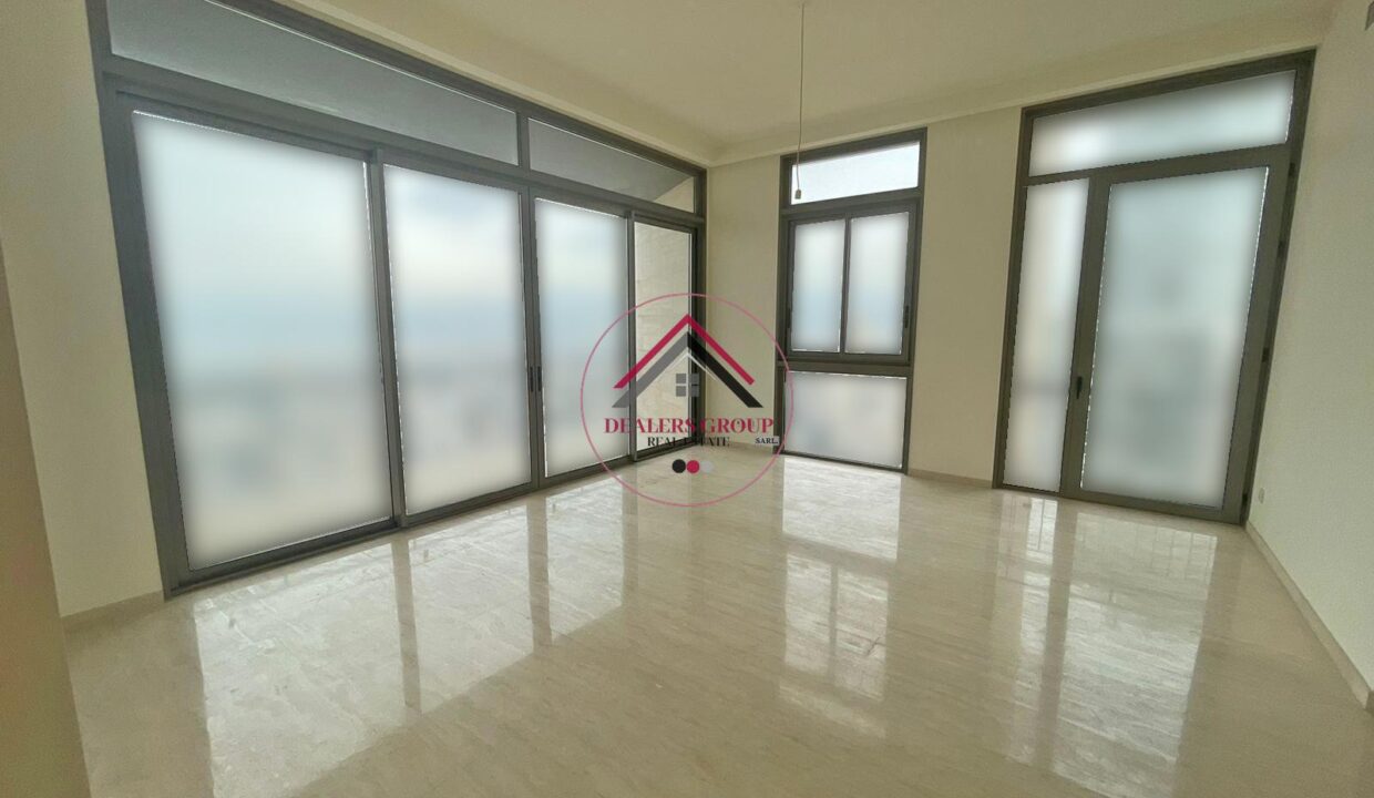 Sea View Apartment for sale in Carré d'Or, Achrafieh