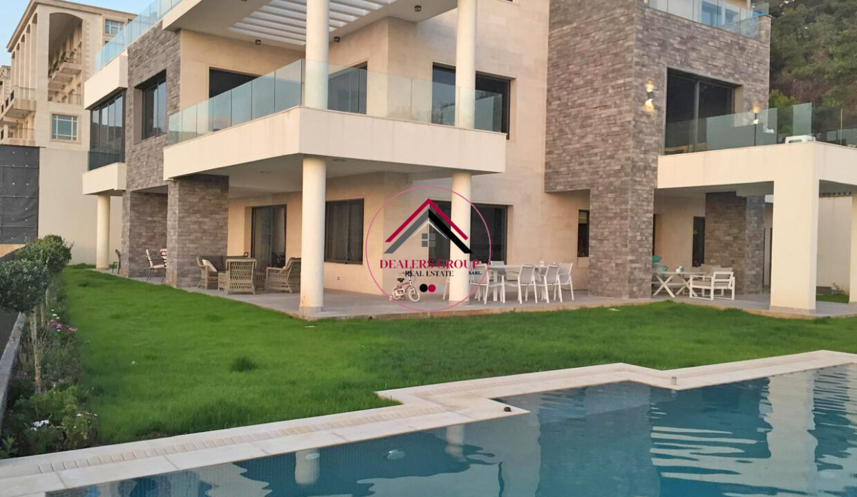 Extraordinary Modern Villa for sale in Damour Mechref + Private Pool