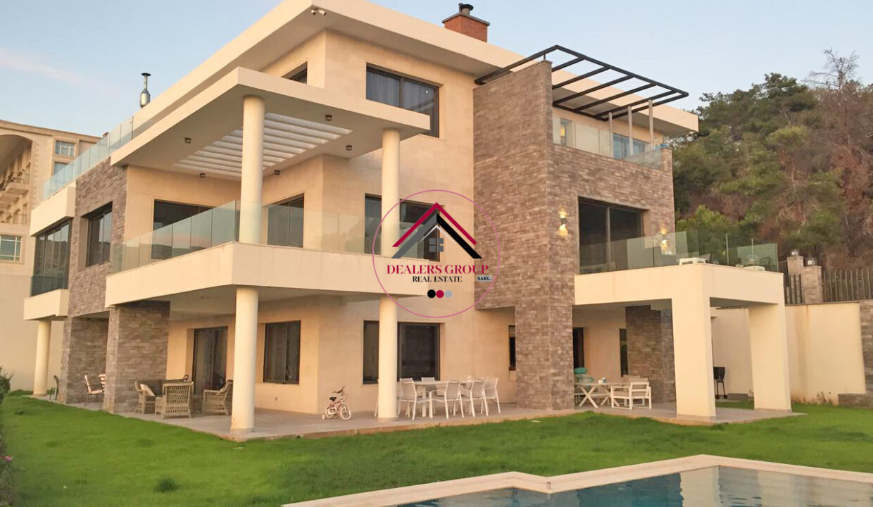 Extraordinary Modern Villa for sale in Damour Mechref + Private Pool
