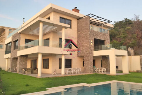 Extraordinary Modern Villa for sale in Damour Mechref + Private Pool
