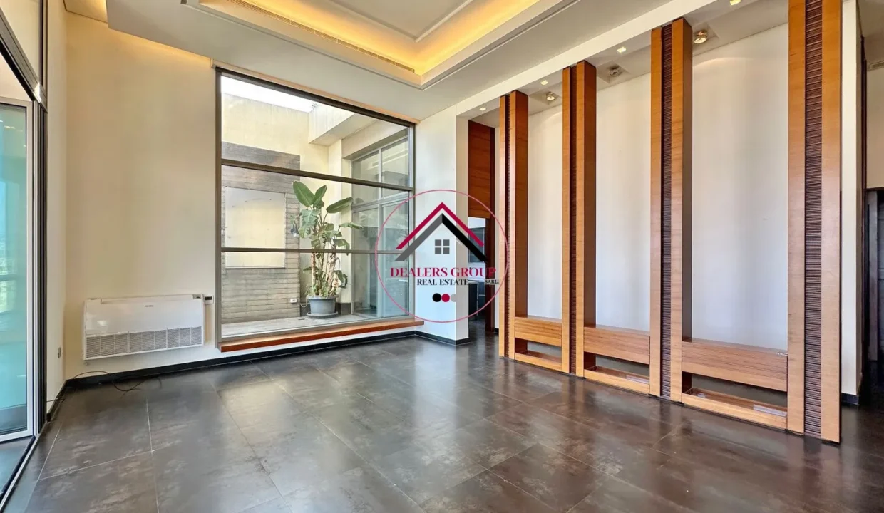 Sea View Penthouse Apartment for sale in Hamra -Ras Beirut
