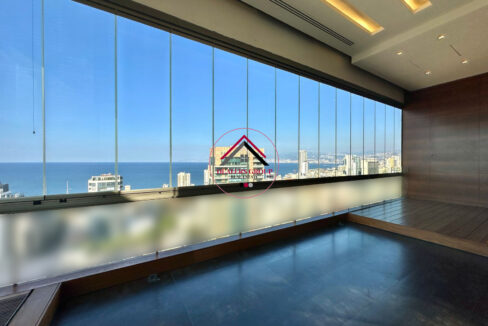 Sea View Penthouse Apartment for sale in Hamra -Ras Beirut