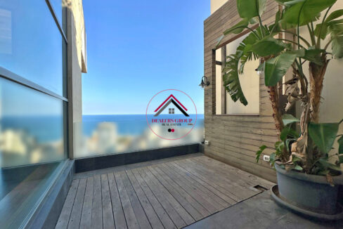 Sea View Penthouse Apartment for sale in Hamra -Ras Beirut