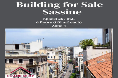 building for sale in sassine achrafieh