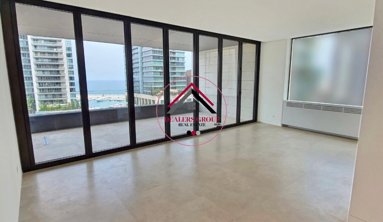 High floor Sea View apartment for Sale in the heart of Downtown Beirut