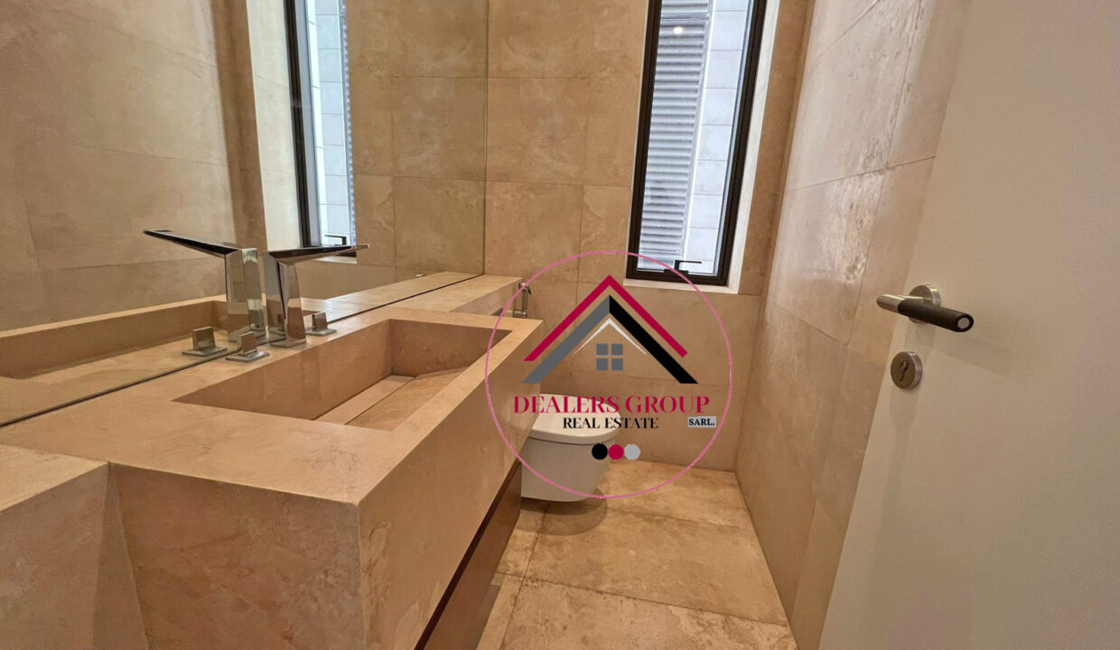 High floor Sea View apartment for Sale in the heart of Downtown Beirut