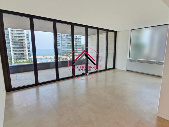 High floor Sea View apartment for Sale in the heart of Downtown Beirut