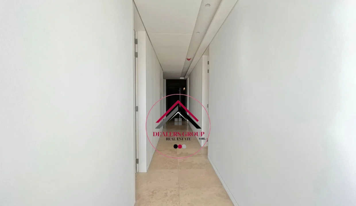 High floor Sea View apartment for Sale in the heart of Downtown Beirut