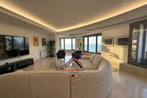 Modern Apartment for sale in Raouche - Beirut