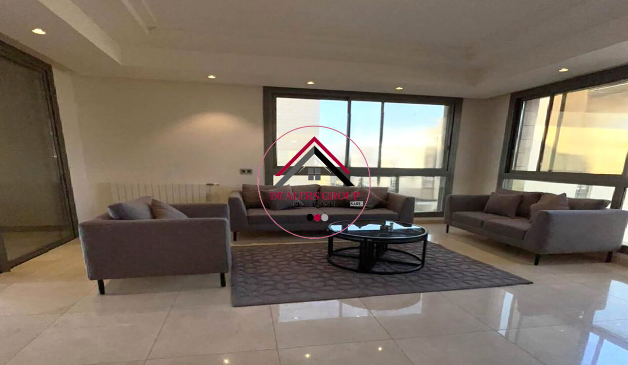 Waterfront City Dbayeh ! Side Marina Sea View Apartment for sale