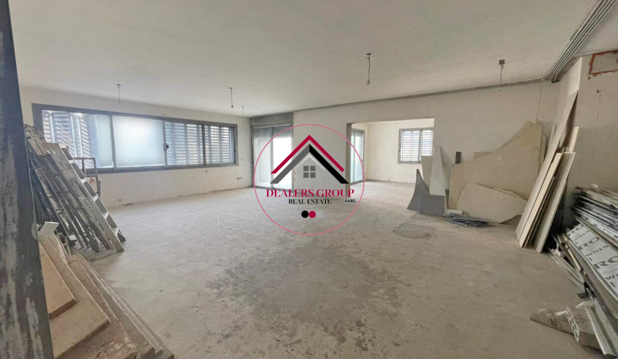 Prime Location Core & Shell Apartment for sale in Downtown Beirut