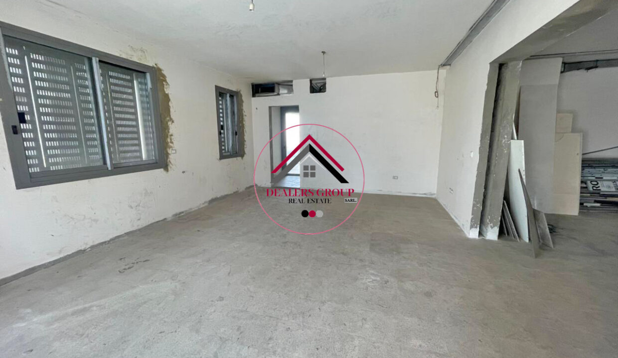 Prime Location Core & Shell Apartment for sale in Downtown Beirut
