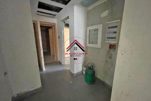 Prime Location Core & Shell Apartment for sale in Downtown Beirut