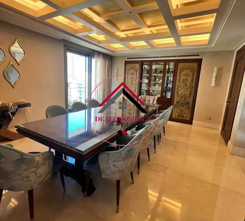 Ultra-Luxury Full Sea View Apartment for Sale in Raouche - Beirut