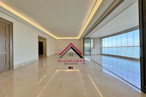 Sea View Modern Apartment for sale in Manara - Ras Beirut