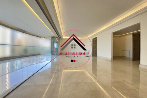 Sea View Modern Apartment for sale in Manara - Ras Beirut