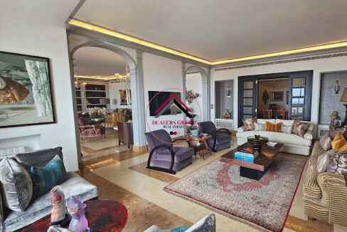 Sea View Prime Location Apartment for sale in Sursock -Achrafieh