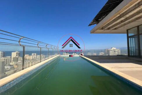 Private Pool ! Sea View Penthouse Apartment for sale in Hamra