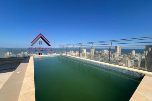 Private Pool ! Sea View Penthouse Apartment for sale in Hamra