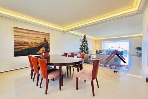 Sea View Modern Apartment for sale in Raouche in a Prime Location