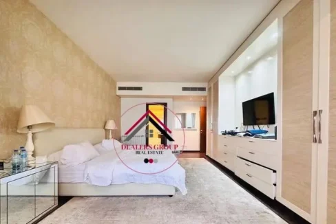 Sea View Modern Apartment for sale in Raouche in a Prime Location