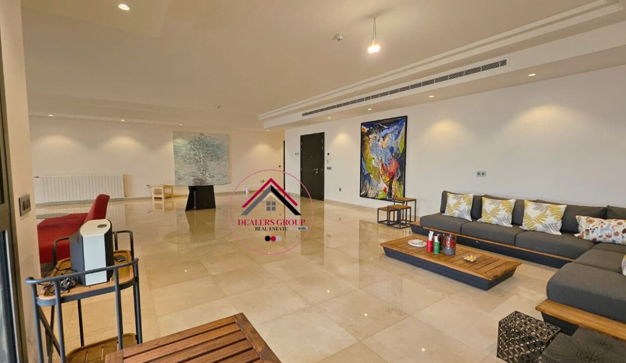 Waterfront City - Dbayeh ! 5 bedroom Direct Marina View Apartment for sale