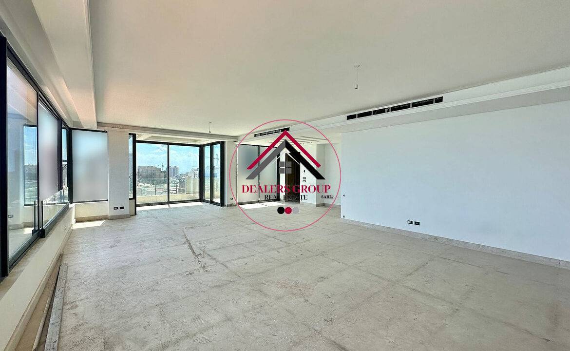 Prestigious Sea-View Apartment for sale in Prime Ras Beirut