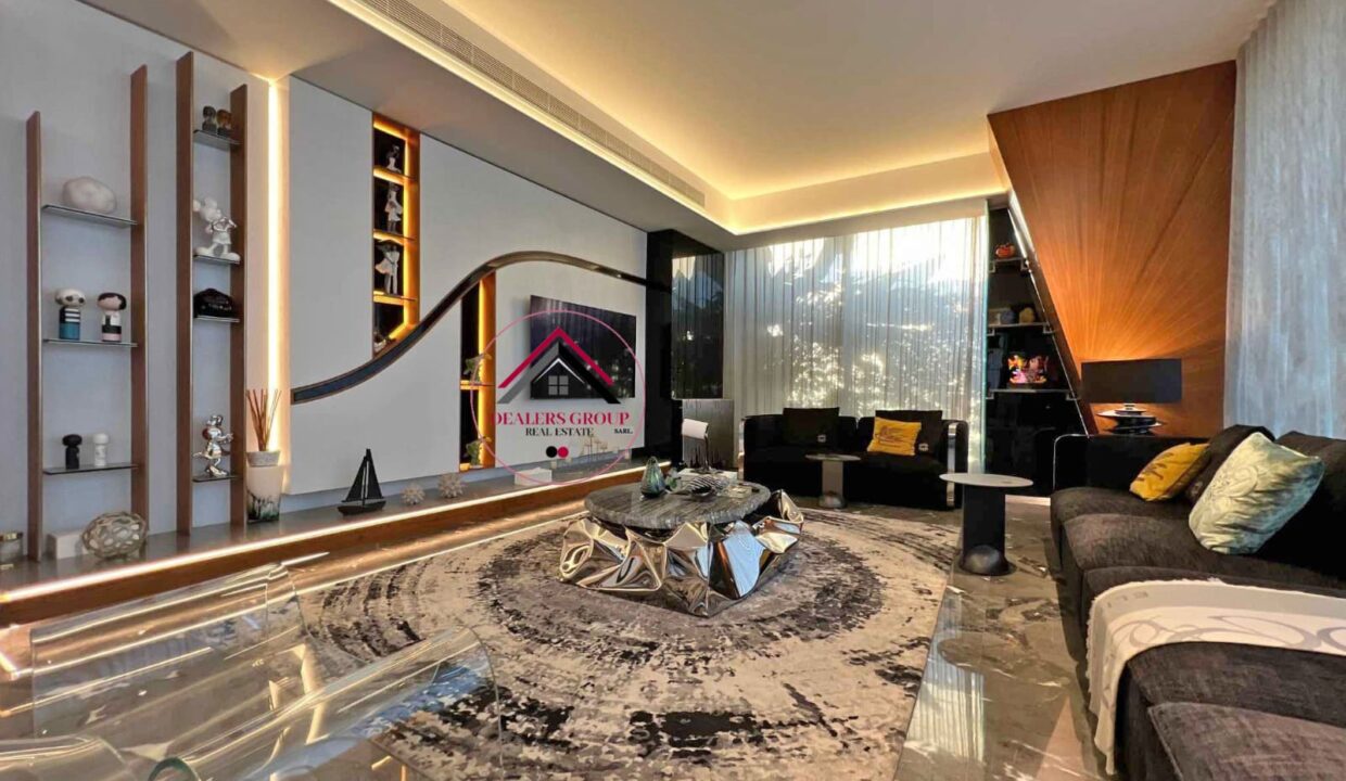 Prestigious Apartment with Panoramic Open Views for Sale in Achrafieh