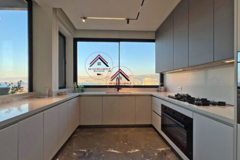 Prestigious Apartment with Panoramic Open Views for Sale in Achrafieh