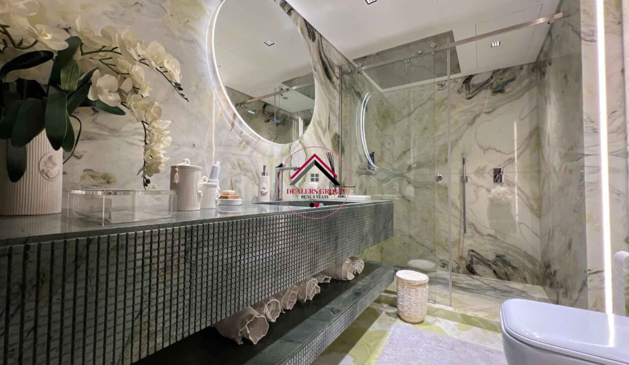 Prestigious Apartment with Panoramic Open Views for Sale in Achrafieh