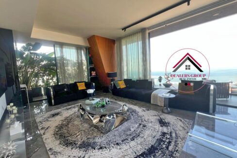 Prestigious Apartment with Panoramic Open Views for Sale in Achrafieh