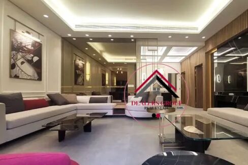 Waterfront City- Dbayeh ! Modern Apartment + Private Terrace for sale
