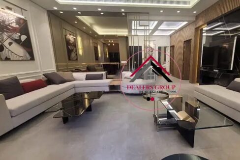 Waterfront City- Dbayeh ! Modern Apartment + Private Terrace for sale