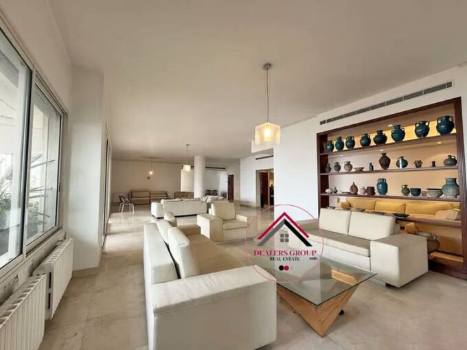 Apartment + Sea View for sale in Ain el Mreisseh in a Prime Location