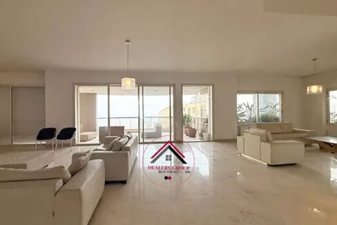 Apartment + Sea View for sale in Ain el Mreisseh in a Prime Location