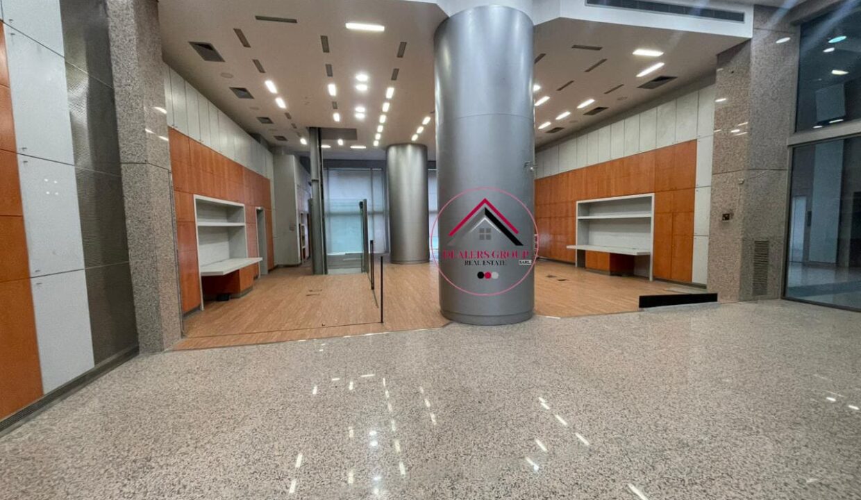 Spacious Showroom for sale in Achrafieh in a Prime Location